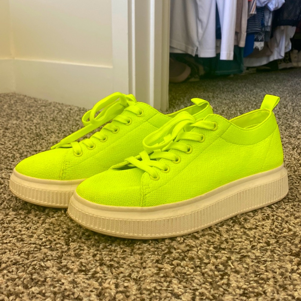 Nordstrom-BP Neon Yellow Shoes